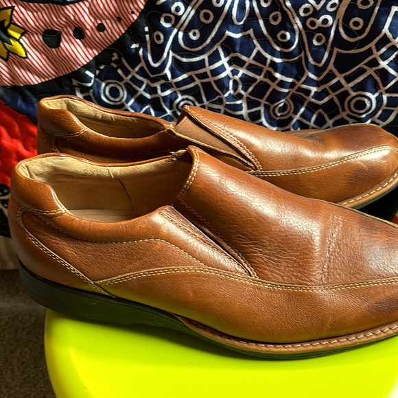 Propet slip on brown leather size 12 medium - Picture 2 of 5